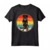 L'alba Vintage Retro Cane Da Pastore Di Beauce Maglietta - Regalo Divertente per gli Amanti dei Cani - Design Vintage Retro