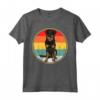 L'alba Vintage Retro Cane Da Pastore Di Beauce Maglietta - Regalo Divertente per gli Amanti dei Cani - Design Vintage Retro