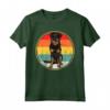 L'alba Vintage Retro Cane Da Pastore Di Beauce Maglietta - Regalo Divertente per gli Amanti dei Cani - Design Vintage Retro