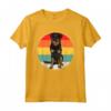 L'alba Vintage Retro Cane Da Pastore Di Beauce Maglietta - Regalo Divertente per gli Amanti dei Cani - Design Vintage Retro