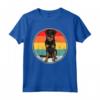 L'alba Vintage Retro Cane Da Pastore Di Beauce Maglietta - Regalo Divertente per gli Amanti dei Cani - Design Vintage Retro