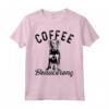 Caffè e Beauceron Cane - Beauce Cucciolo Schizzo Maglietta - Ideale per gli Amanti dei Cani e del Caffè