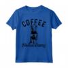 Caffè e Beauceron Cane - Beauce Cucciolo Schizzo Maglietta - Ideale per gli Amanti dei Cani e del Caffè