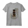 Camo American Flag Beauceron Maglietta - Ideale per Celebrare il 4 luglio con Stile Patriottico