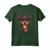 Beauceron Berger de Beauce Bas Rouge | Cartoon Artwork Maglietta - Leggera e Divertente - Ideale per gli Amanti dei Cani