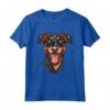 Beauceron Berger de Beauce Bas Rouge | Cartoon Artwork Maglietta - Leggera e Divertente - Ideale per gli Amanti dei Cani