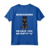 Cani Mi Dendono Felice - Cane Da Pastore Di Beauce Maglietta - Indumento Divertente per Amanti dei Cani Beauceron
