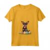 Donna Beauceron Cane Razza Buona Pasqua Uomini Donne Bambini Maglietta con Collo a V - Happy Easter Beauceron Dog Breed - Ideale per Festeggiare con la Famiglia