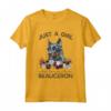 Beauceron - Camicia per Cani Just A Girl Who Loves Her - Maglietta Taglio Classico per Amanti del Beauceron