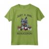 Beauceron - Camicia per Cani Just A Girl Who Loves Her - Maglietta Taglio Classico per Amanti del Beauceron