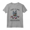 Beauceron - Camicia per Cani Just A Girl Who Loves Her - Maglietta Taglio Classico per Amanti del Beauceron