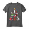 Bedlington Terrier Christmas Tree Dog Funny Gift Maglietta - Regalo Carino per Amanti dei Cani - Ideale per le Festività Natalizie