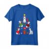 Bedlington Terrier Christmas Tree Dog Funny Gift Maglietta - Regalo Carino per Amanti dei Cani - Ideale per le Festività Natalizie
