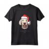 Bedlington Terrier Dog divertente Woofy Christmas Design - Maglietta Natale per Amanti dei Cani - Regalo Perfetto per Mamma o Papà