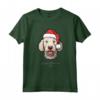 Bedlington Terrier Dog divertente Woofy Christmas Design - Maglietta Natale per Amanti dei Cani - Regalo Perfetto per Mamma o Papà