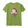 Bedlington Terrier Dog divertente Woofy Christmas Design - Maglietta Natale per Amanti dei Cani - Regalo Perfetto per Mamma o Papà