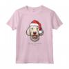 Bedlington Terrier Dog divertente Woofy Christmas Design - Maglietta Natale per Amanti dei Cani - Regalo Perfetto per Mamma o Papà