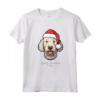 Bedlington Terrier Dog divertente Woofy Christmas Design - Maglietta Natale per Amanti dei Cani - Regalo Perfetto per Mamma o Papà