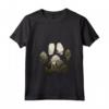 Donna Bedlington Terrier Mountain Paw Design Cane Mamma Papà Maglietta con Collo a V - Regalo Ideale per Amanti dei Cani - Perfetto per Natale, Ringraziamento o Compleanni