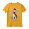 Ugly Christmas Xmas Bedlington Terrier Natale Maglietta - Regalo Divertente per Cani - Cane Santa Claus Hat