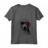 Donna Bedlington Terrier Dog 4 luglio America USA Bandiera Maglietta con Collo a V - Regalo per Proprietari di Cani - Ideale per Natale o Compleanni