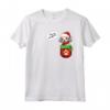 Bedlington Terrier Christmas Merry Woofmas in tasca Maglietta - Regalo Natale per gli Amanti del Bedlington Terrier