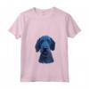 Design Divertente Bedlington Terrier Maglietta con Collo a V - Regalo di Natale per Amanti dei Bedlington Terrier