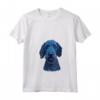 Design Divertente Bedlington Terrier Maglietta con Collo a V - Regalo di Natale per Amanti dei Bedlington Terrier