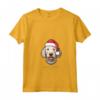 Bedlington Terrier Dog Divertente Woofy Christmas - Maglietta Semplice con Collo a V - Il Miglior Regalo di Natale per gli Amanti del Bedlington Terrier