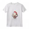 Bedlington Terrier Dog Divertente Woofy Christmas - Maglietta Semplice con Collo a V - Il Miglior Regalo di Natale per gli Amanti del Bedlington Terrier