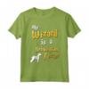 My Wizard is Bedlington Terrier - Maglietta per Proprietari di Bedlington Terrier - Design Magico per Amanti della Magia e dei Cani