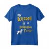 My Wizard is Bedlington Terrier - Maglietta per Proprietari di Bedlington Terrier - Design Magico per Amanti della Magia e dei Cani