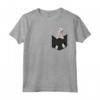 Divertente Cane Bedlington Terrier in Pocket - Maglietta per Amanti dei Cani - Regalo Perfetto per Festa della Mamma o Natale