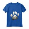 Donna Bedlington Terrier Mountain Paw Design Cane Mamma Papà Maglietta con Collo a V - Regalo per Amanti dei Cani - Ideale per Natale, Ringraziamento o Compleanni