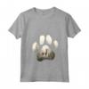 Donna Bedlington Terrier Mountain Paw Design Cane Mamma Papà Maglietta con Collo a V - Regalo per Amanti dei Cani - Ideale per Natale, Ringraziamento o Compleanni