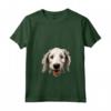 Donna Cane di razza cucciolo Bedlington Terrier in vena di coccole - Maglietta con Collo a V per Amanti dei Cani