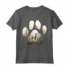 Bedlington Terrier Mountain Paw Design - Maglietta Cane Mamma Papà - Regalo Unico per Amanti dei Cani