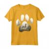 Bedlington Terrier Mountain Paw Design - Maglietta Cane Mamma Papà - Regalo Unico per Amanti dei Cani