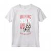 Gesù e il cane - Bedlington Terrier Maglietta con Slogan Cristiano - Ideale per Allevatori e Proprietari