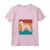 Donna Retrò Bedlington Terrier Maglietta con Collo a V - Regalo Unico per Amanti dei Bedlington Terrier