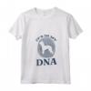 Donna Bedlington Terrier DNA - Maglietta con Collo a V per gli Amanti dei Cani - Regalo Unico per Proprietari di Bedlington Terrier
