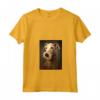 Ritratto Rinascimento Divertente Bedlington Terrier - Maglietta con Collo a V per i Proprietari di Cani - Regalo Unico per Natale o Compleanno
