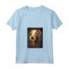 Ritratto Rinascimento Divertente Bedlington Terrier - Maglietta con Collo a V per i Proprietari di Cani - Regalo Unico per Natale o Compleanno