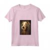 Ritratto Rinascimento Divertente Bedlington Terrier - Maglietta con Collo a V per i Proprietari di Cani - Regalo Unico per Natale o Compleanno