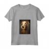 Ritratto Rinascimento Divertente Bedlington Terrier - Maglietta con Collo a V per i Proprietari di Cani - Regalo Unico per Natale o Compleanno