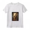 Ritratto Rinascimento Divertente Bedlington Terrier - Maglietta con Collo a V per i Proprietari di Cani - Regalo Unico per Natale o Compleanno