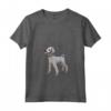 Donna Carino Bedlington Terrier Maglietta con Collo a V - Design Adorabile per Amanti dei Cani