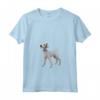 Donna Carino Bedlington Terrier Maglietta con Collo a V - Design Adorabile per Amanti dei Cani