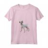 Donna Carino Bedlington Terrier Maglietta con Collo a V - Design Adorabile per Amanti dei Cani
