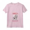 Donna Runner e Bedlington Terrier Maglietta con Collo a V - Miles of Smiles - Ideale per amanti dei cani e appassionati di corsa